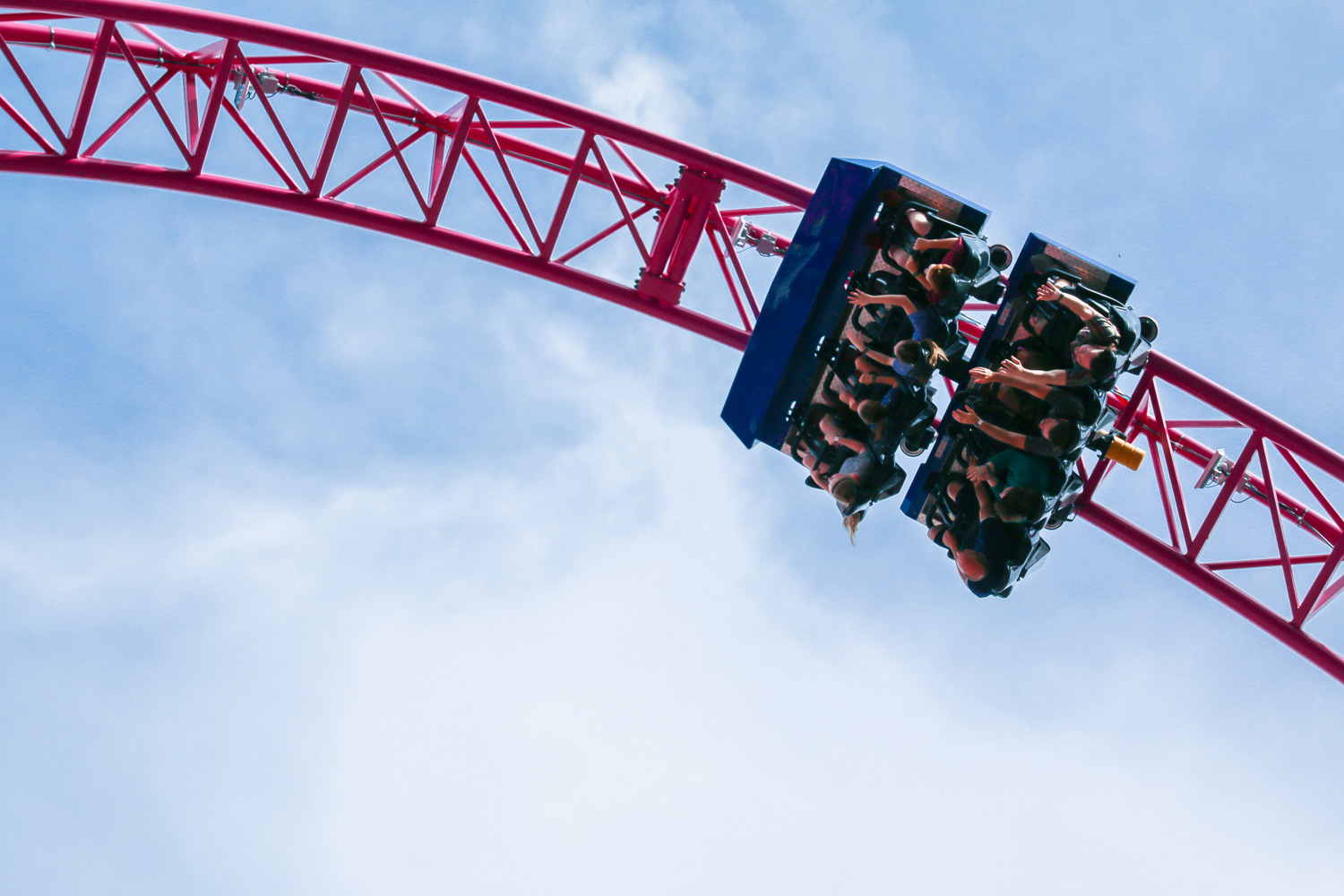 Reopened Theme Parks Ban Screaming on Roller Coasters. Riders Are